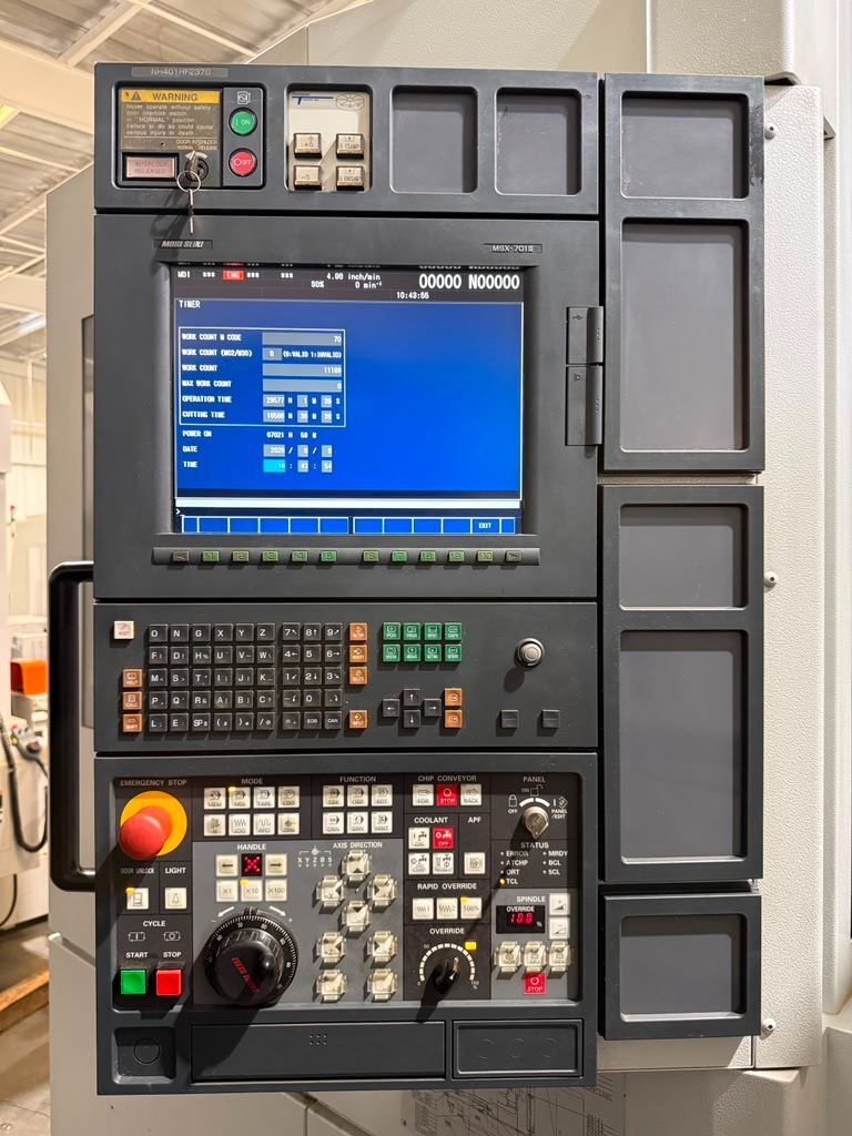 Mori Seiki NH4000 DCG Horizontal Machining Center - Mill 5