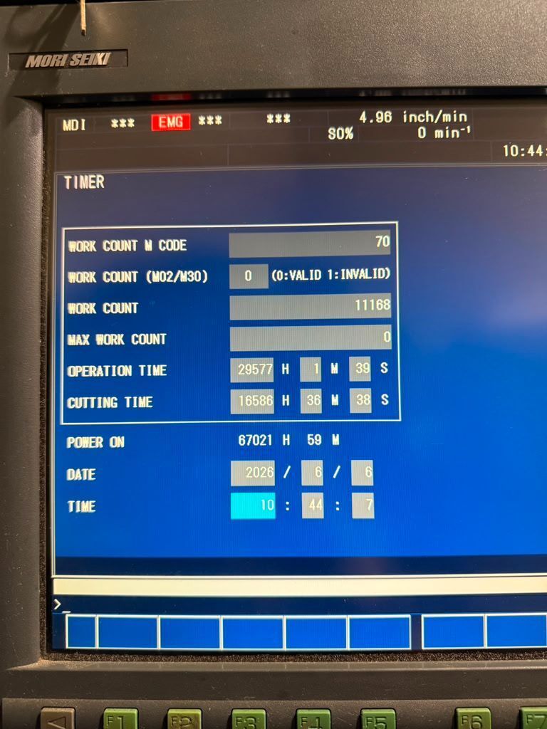 Mori Seiki NH4000 DCG Horizontal Machining Center - Mill 8