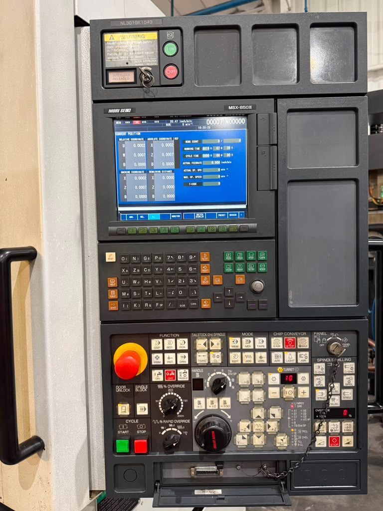 Used Mori Seiki NL3000/1250 CNC Turning Center - Lathe