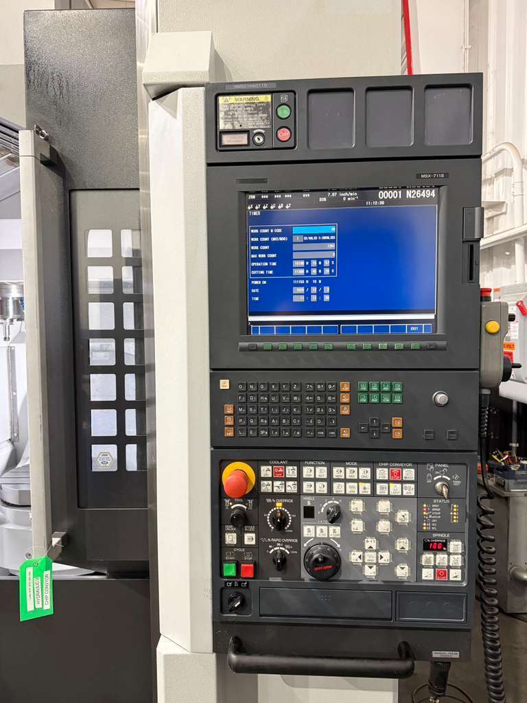 Used Mori Seiki NMV5000DCG 5 Axis CNC Universal Machining Center