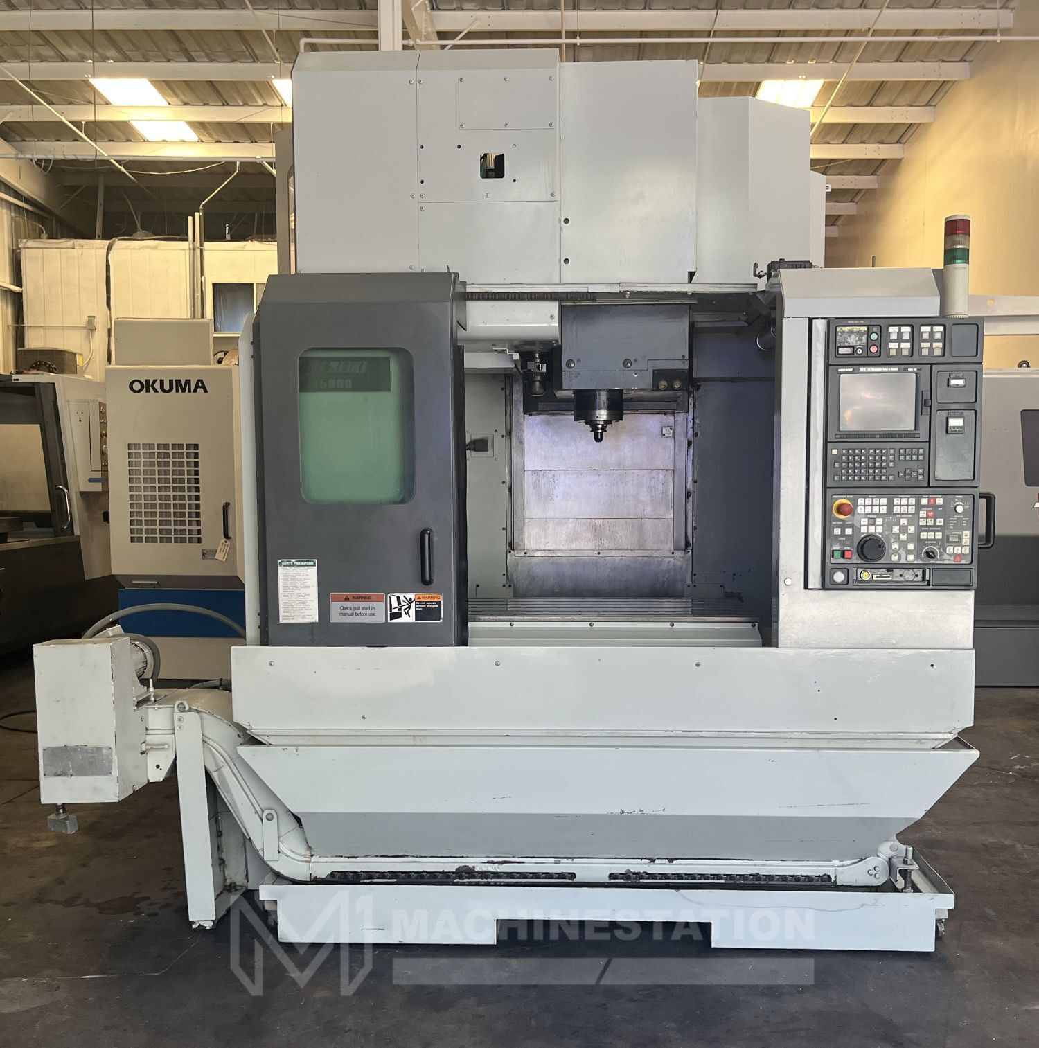 Mori Seiki NV5000A/40 CNC Vertical Machining Center - Mill 1