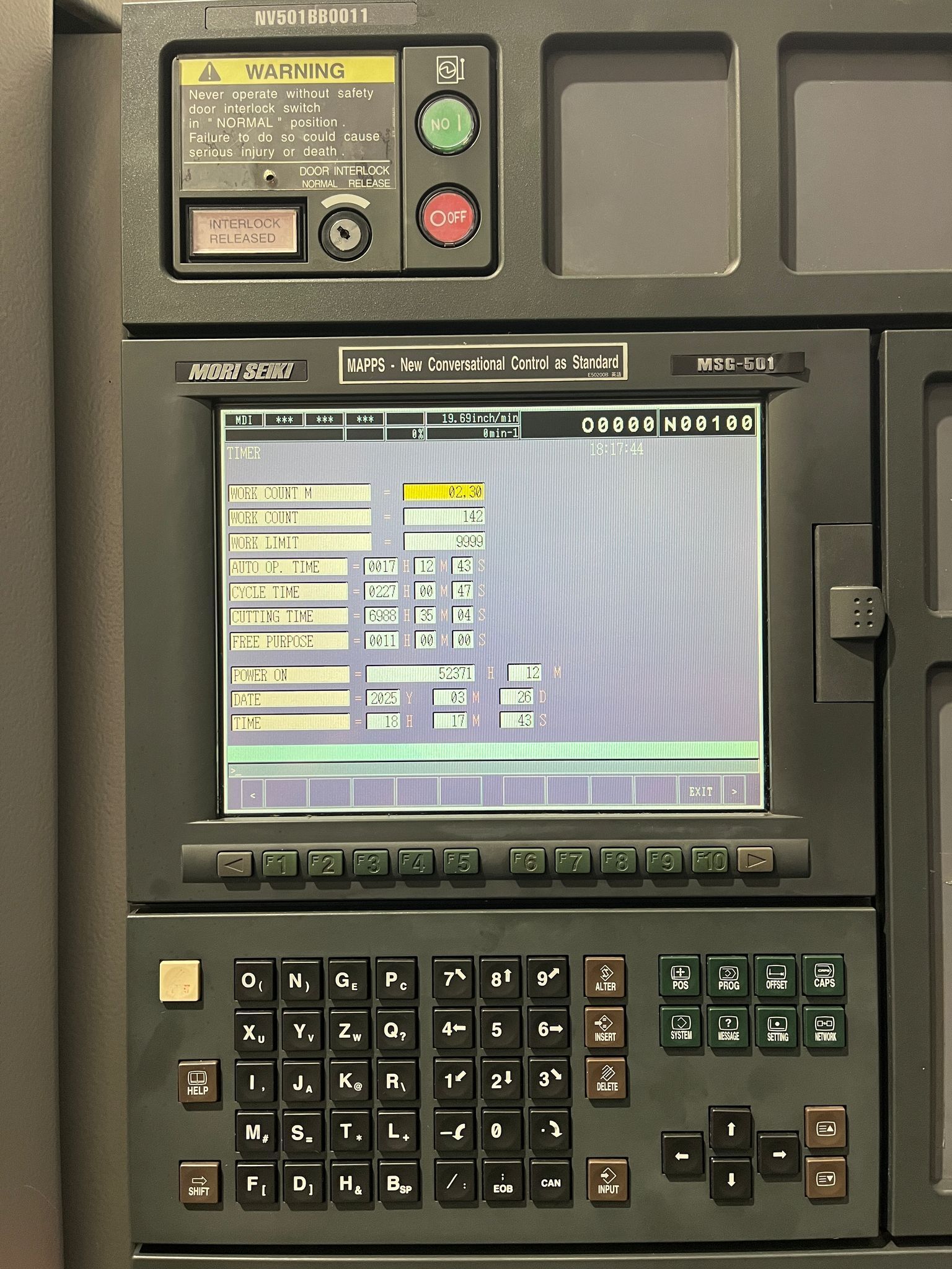 Mori Seiki NV5000A/40 CNC Vertical Machining Center - Mill 6