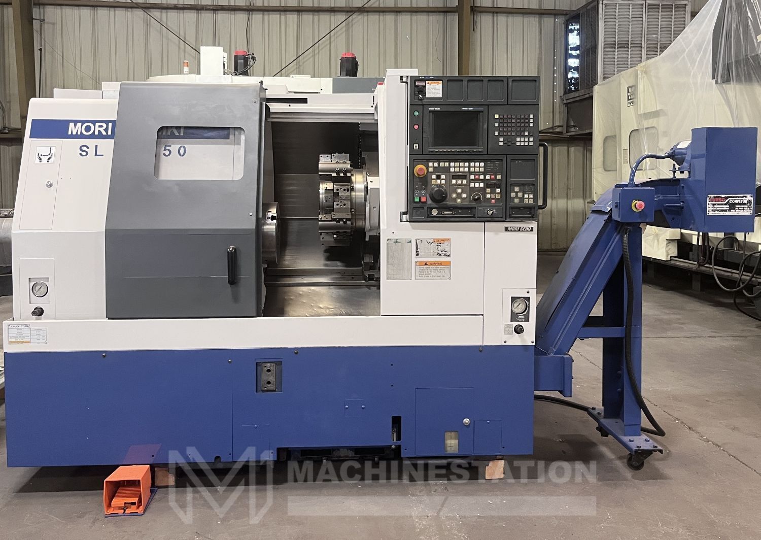 Mori Seiki SL-250BMC/500 CNC Turn Mill Center 1