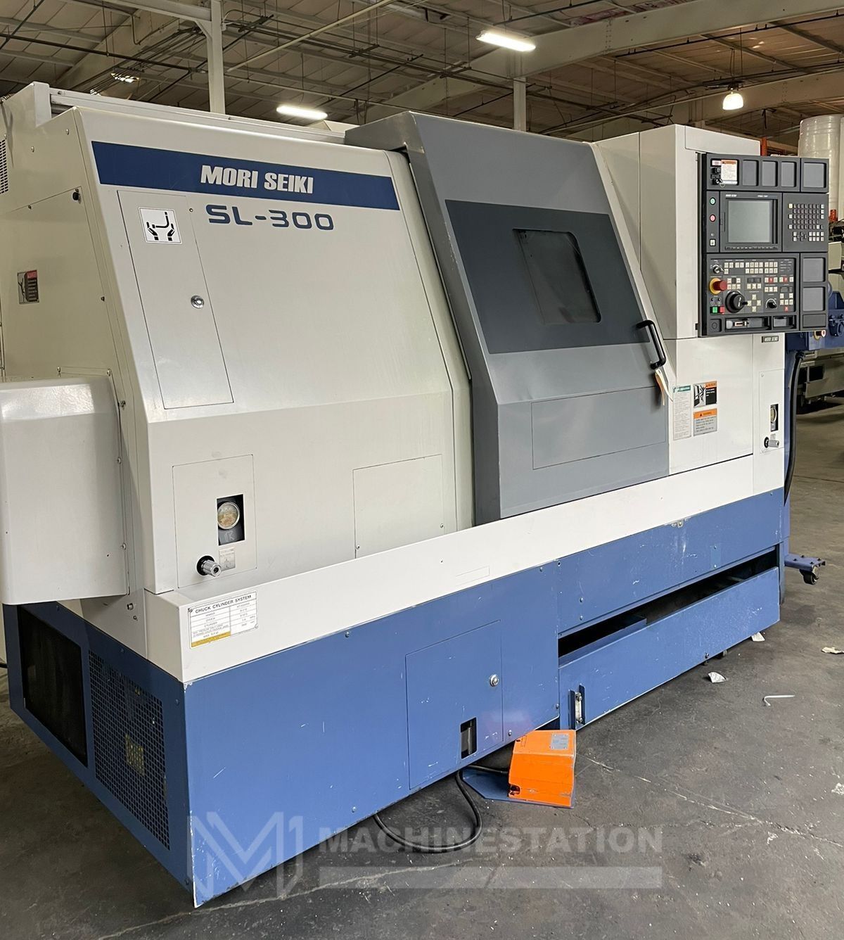 Mori Seiki SL-300A CNC Turning Center - 12″ Chuck Lathe 1