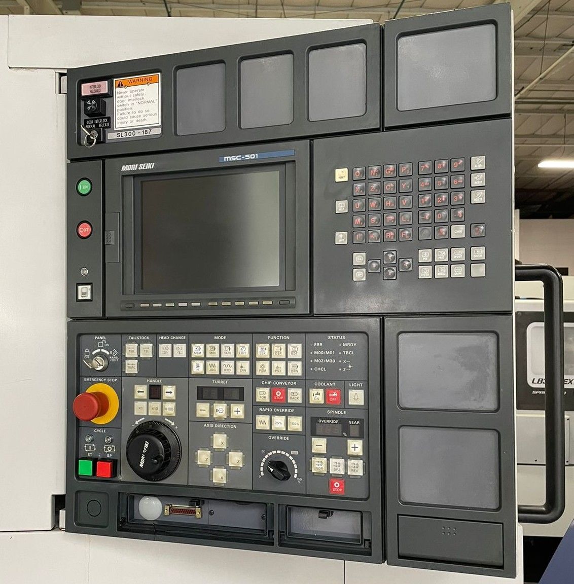 Mori Seiki SL-300A CNC Turning Center - 12″ Chuck Lathe 4
