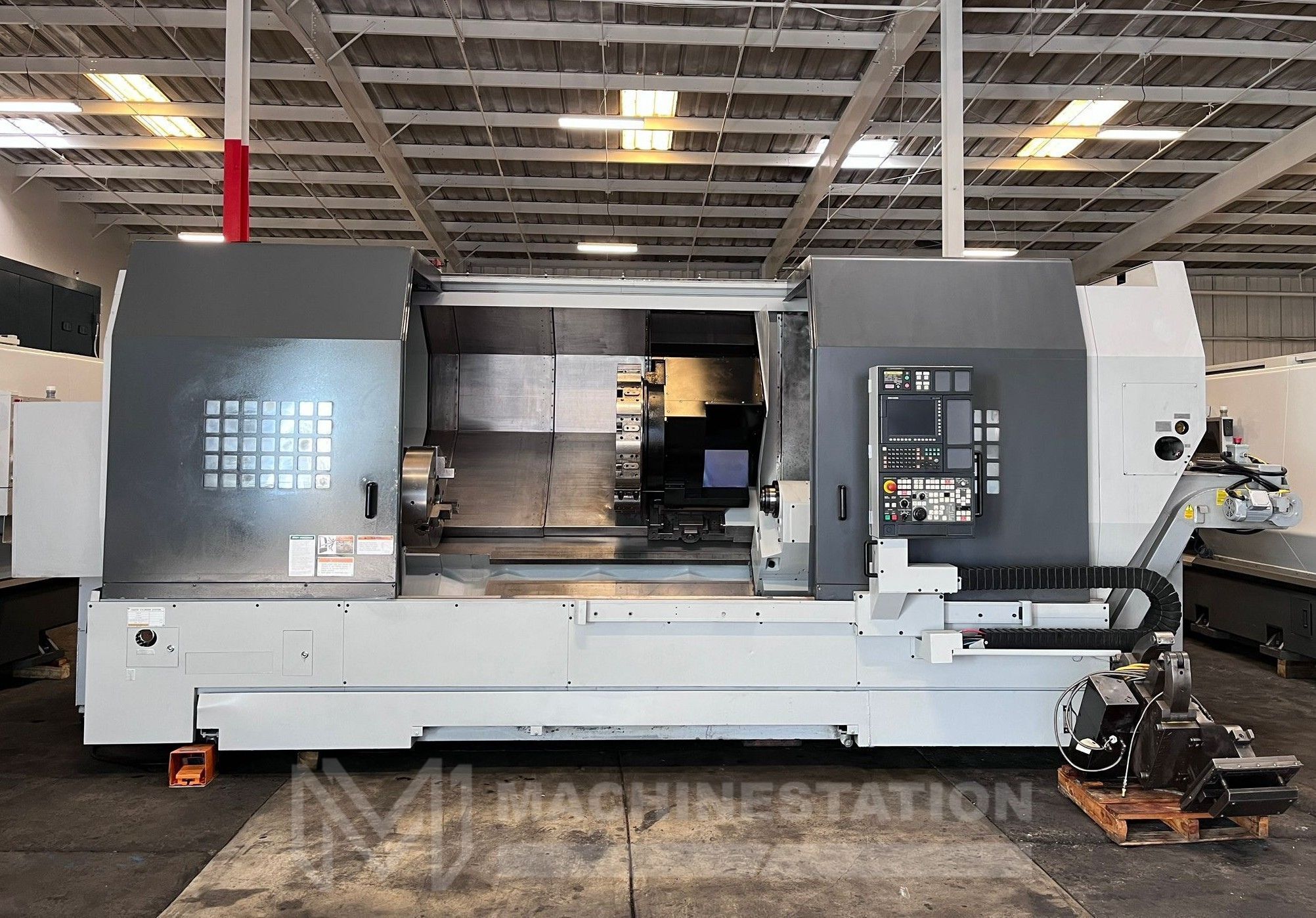 Mori Seiki SL-403C/2000 CNC Turning Center - Big Bore Long Bed Lathe 2