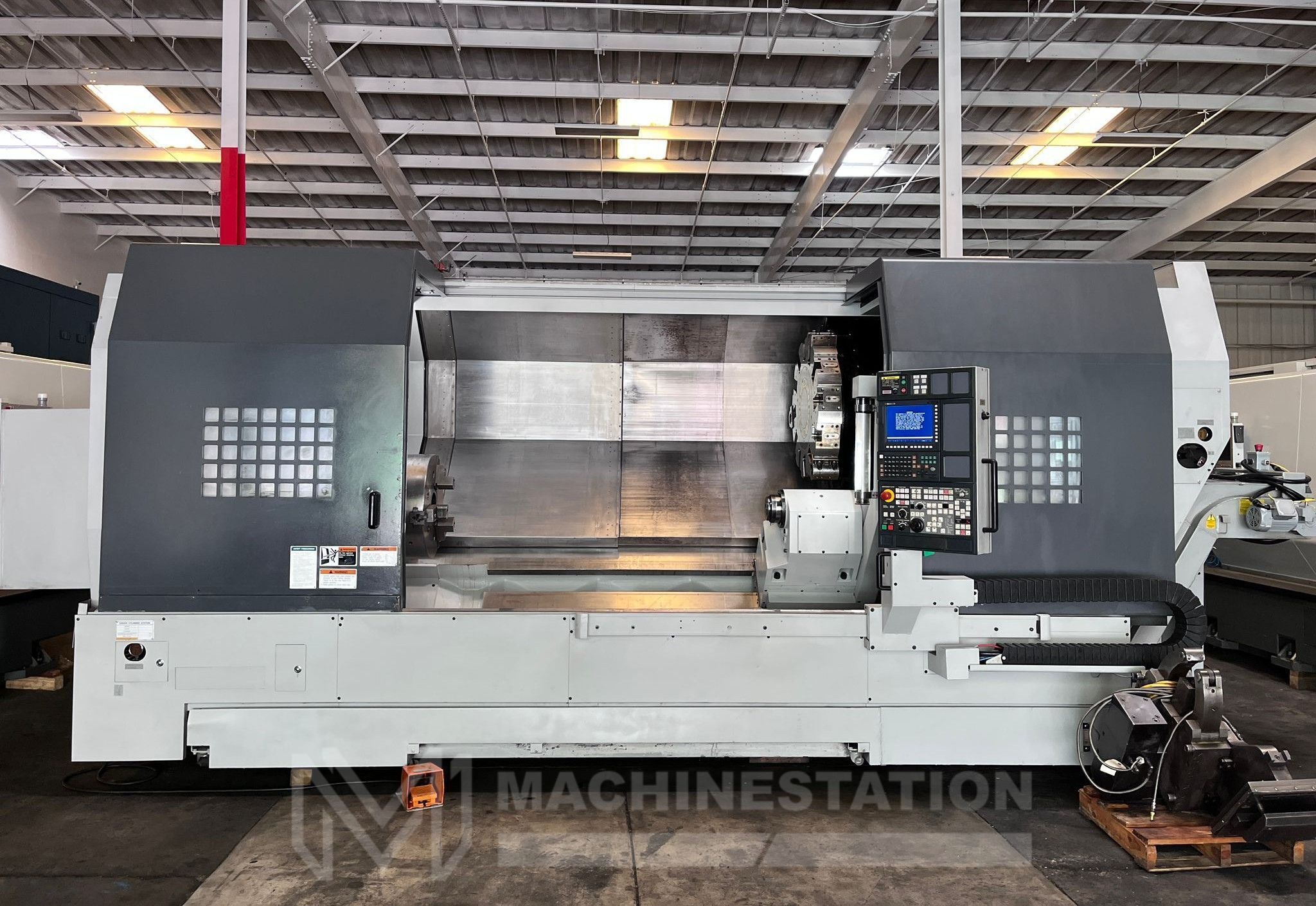 Mori Seiki SL-403C/2000 CNC Turning Center - Big Bore Long Bed Lathe 1