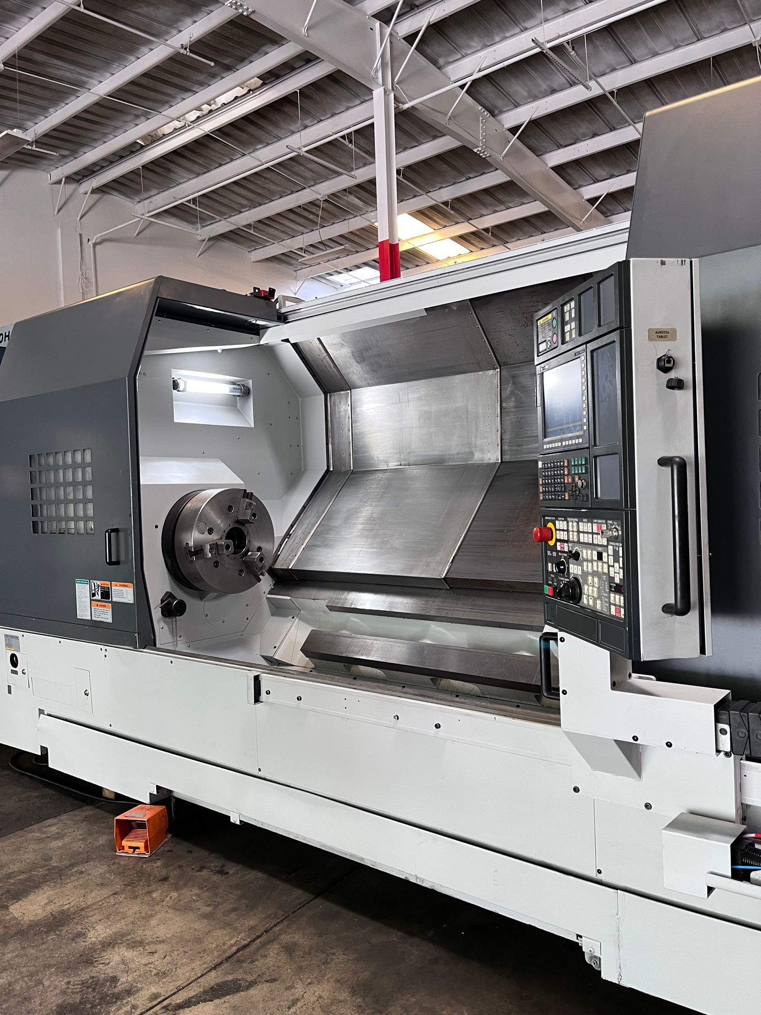 Mori Seiki SL-403C/2000 CNC Turning Center - Big Bore Long Bed Lathe 8