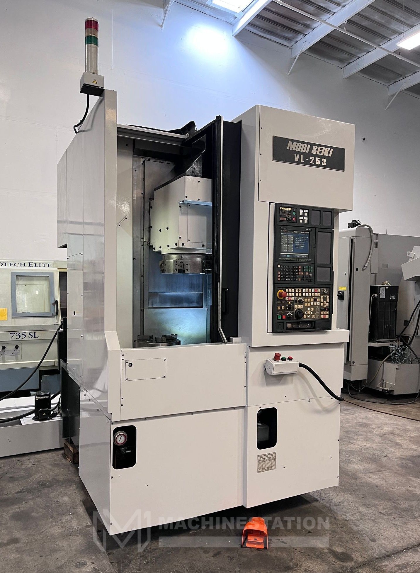 Mori Seiki VL-253A1 CNC Vertical Turning Center - VTL 1