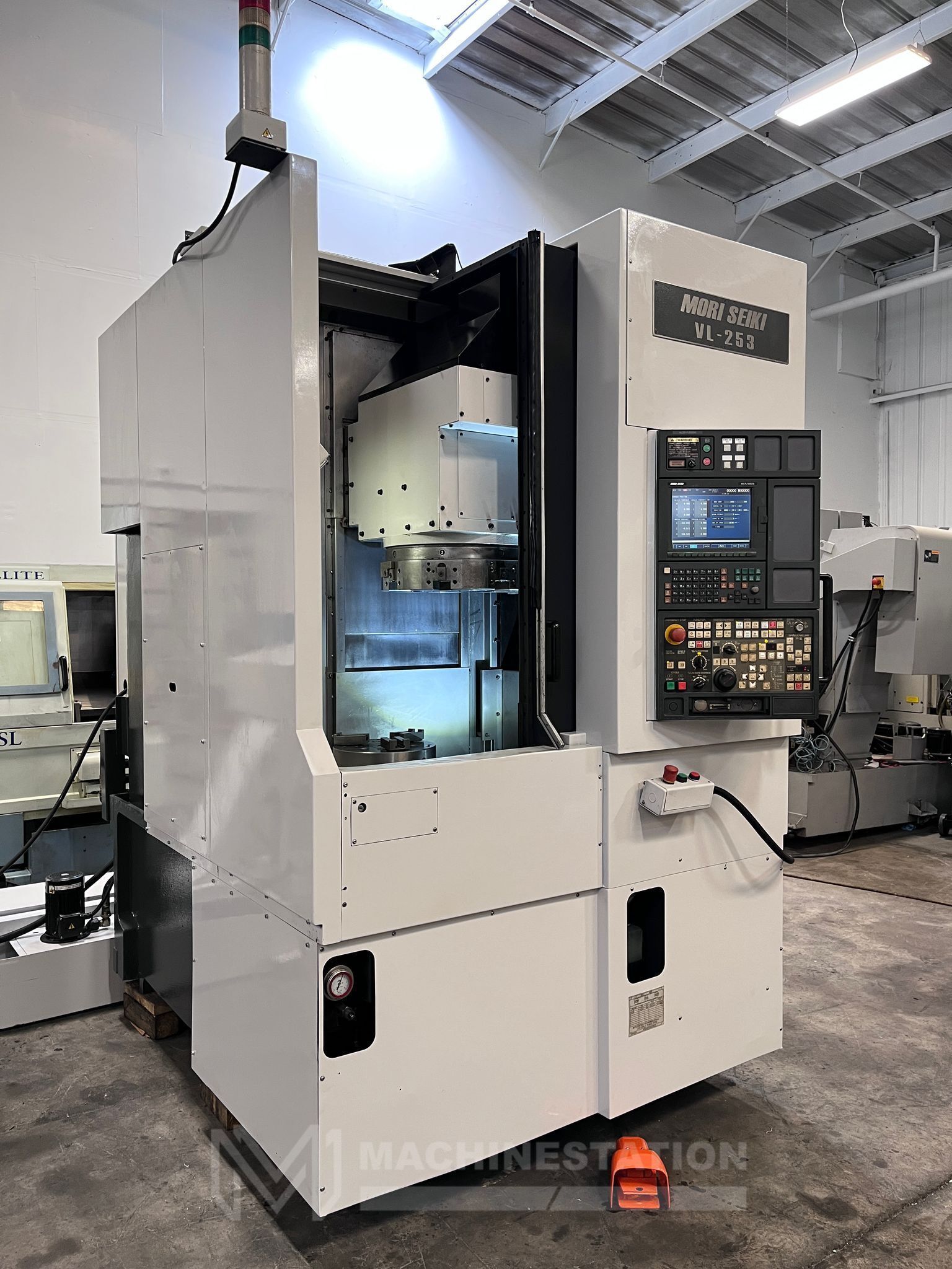 Mori Seiki VL-253A1 CNC Vertical Turning Center - VTL 2