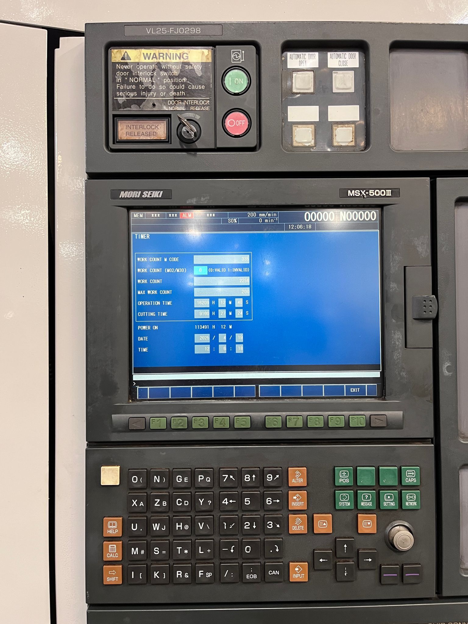 Mori Seiki VL-253A1 CNC Vertical Turning Center - VTL 6