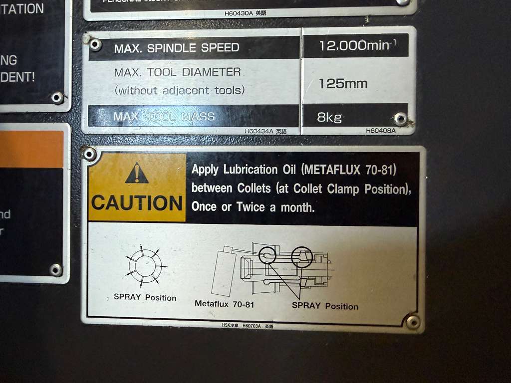 Mori Seiki NMV5000DCG 5 Axis CNC Vertical Machining Center - 12,000 RPM Mill 15