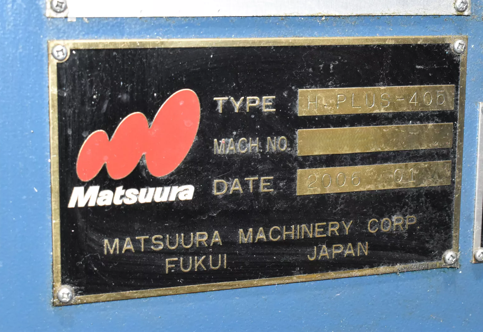Matsuura H.Plus 405 5