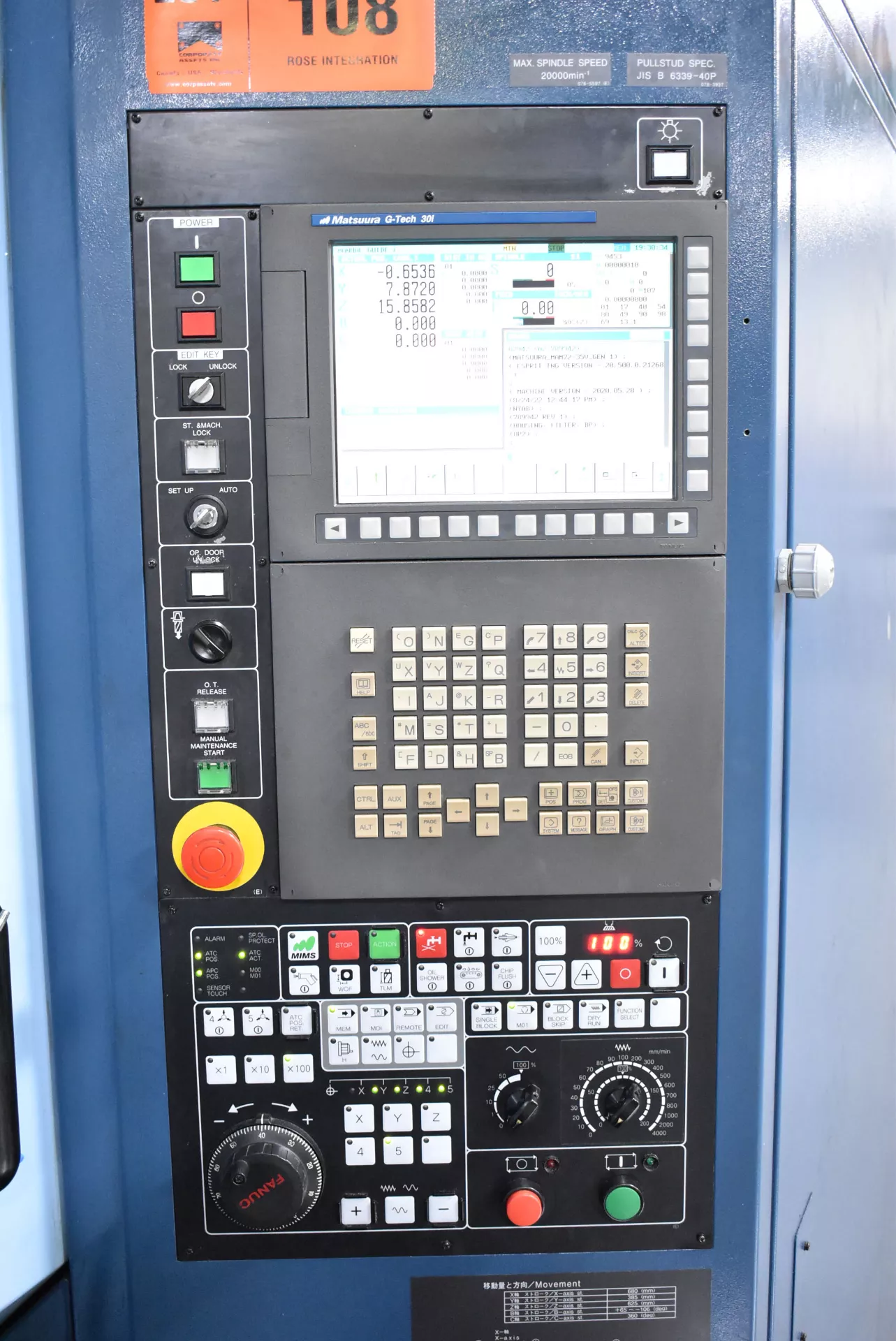 Matsuura MAM72 35V 2