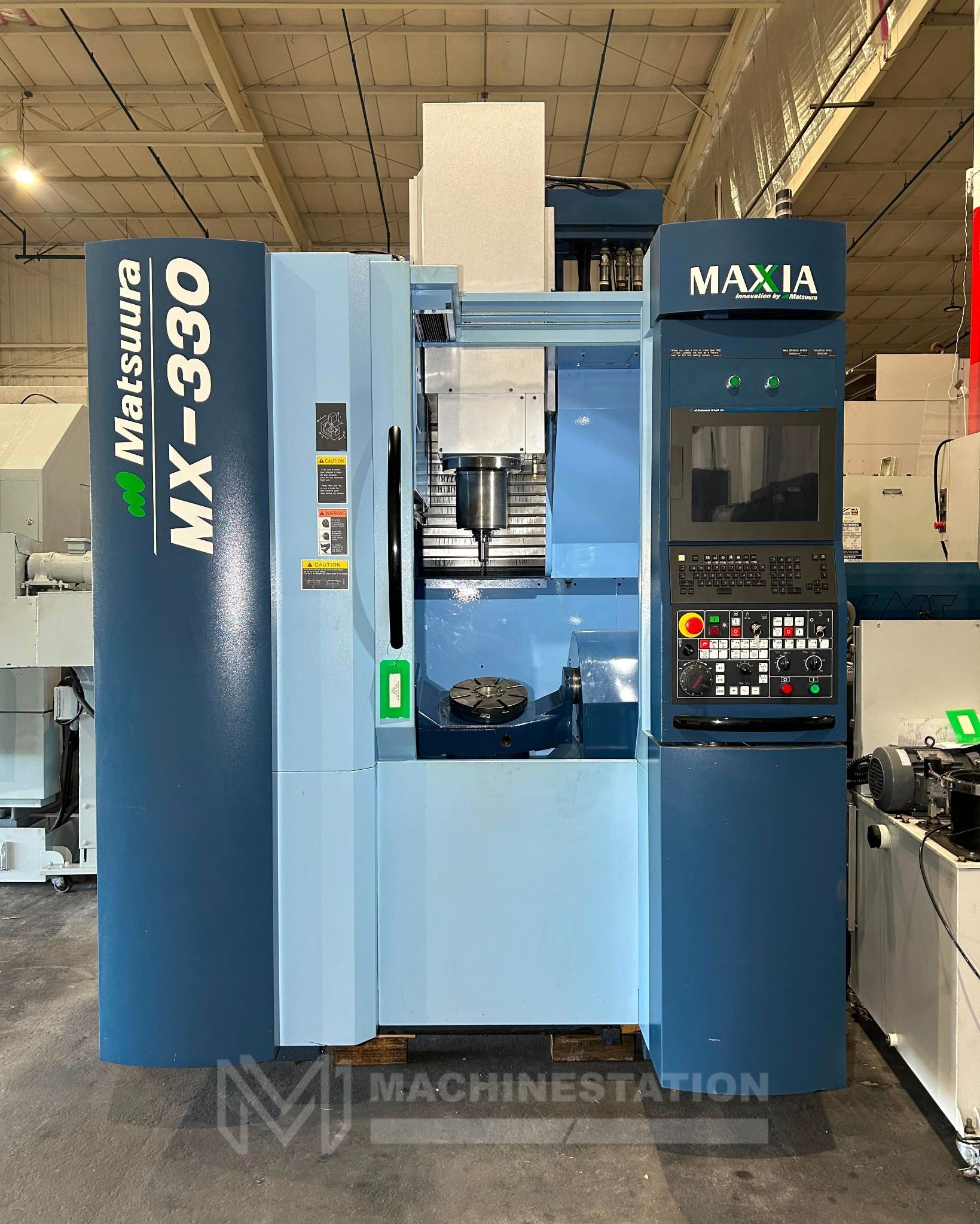 Matsuura MX-330 5-Axis CNC Vertical Machining Center - 15,000 RPM Mill 1