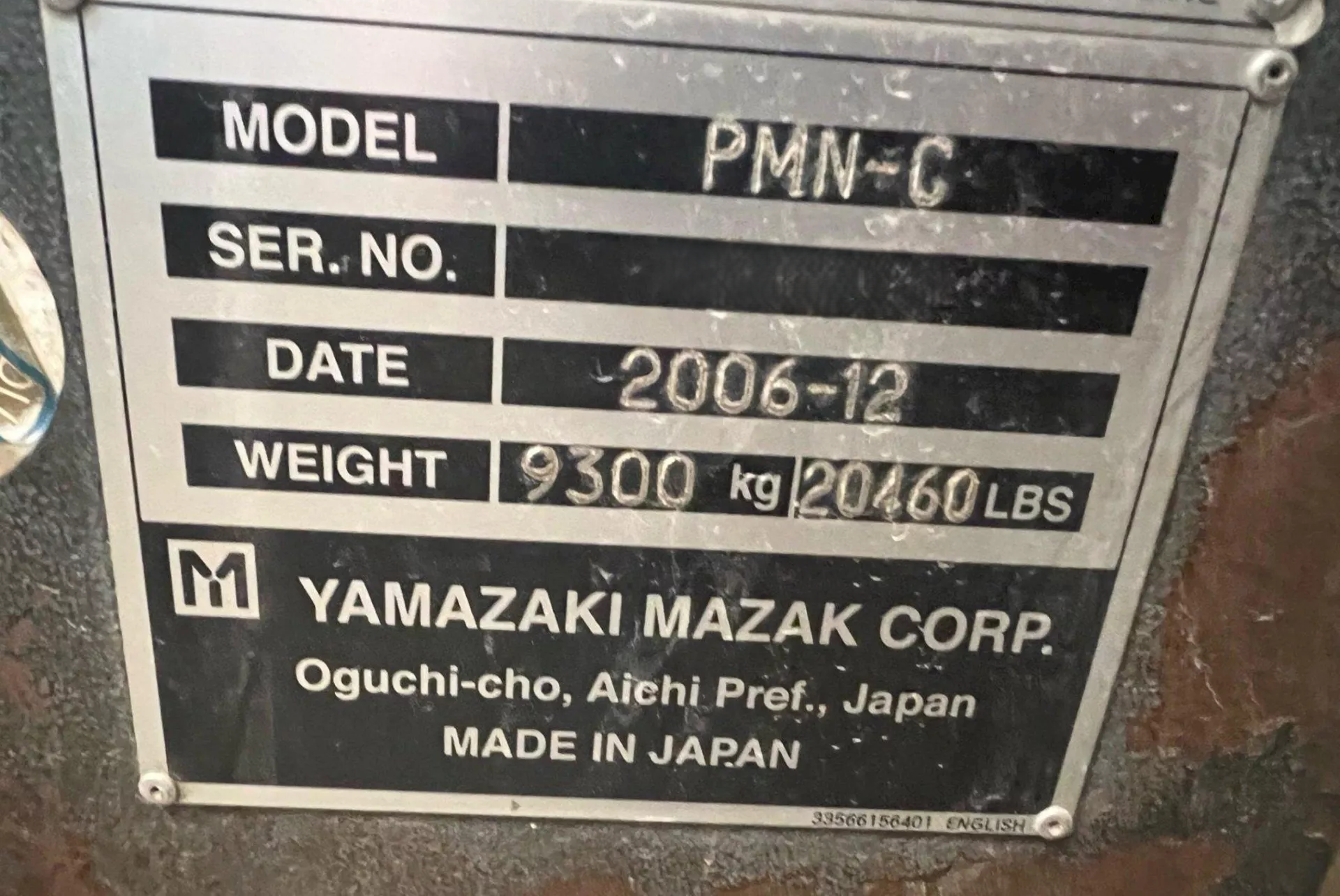 Mazak Powermaster Chucker (PMC) 5