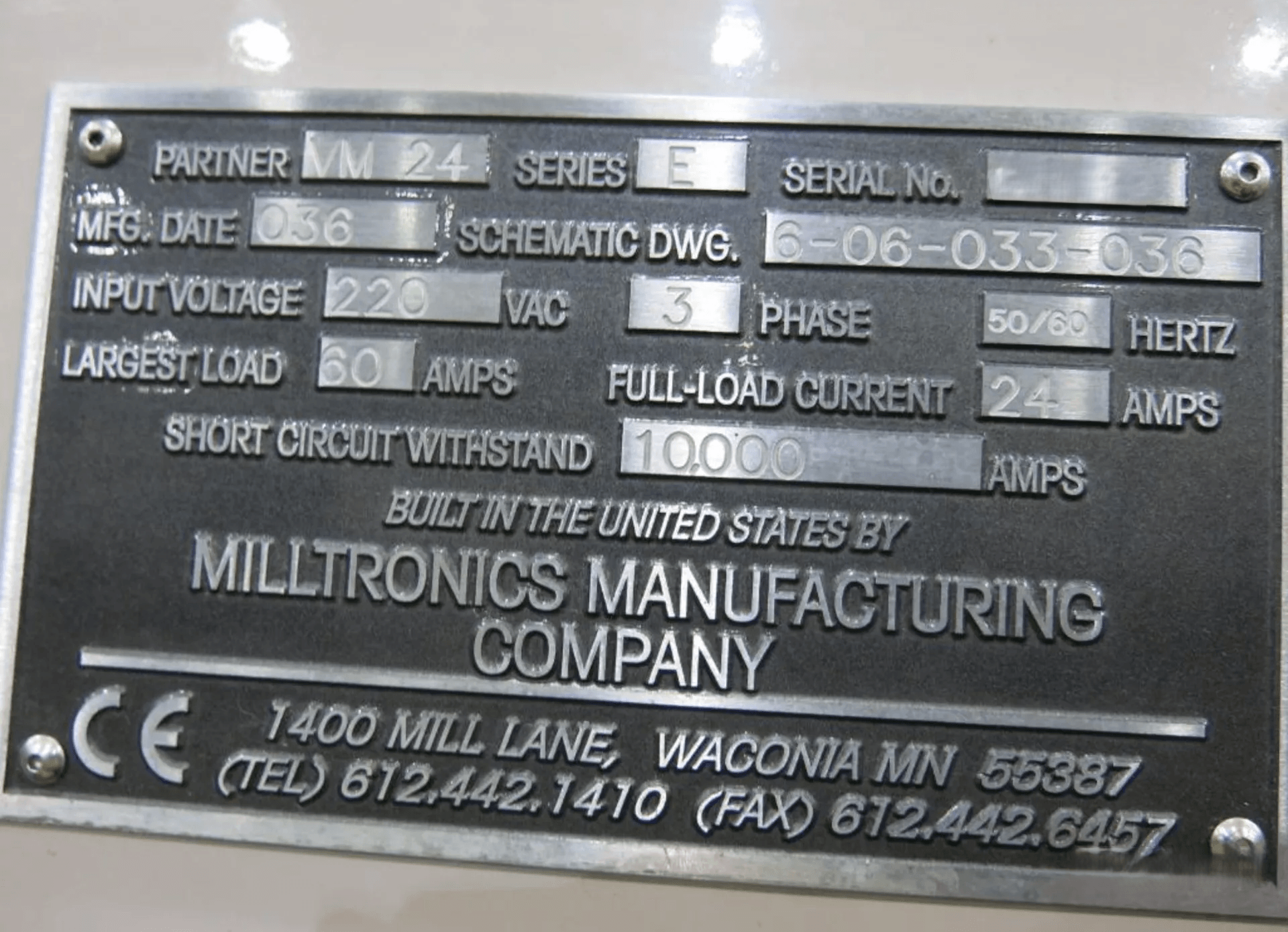 Milltronics VM 24 6