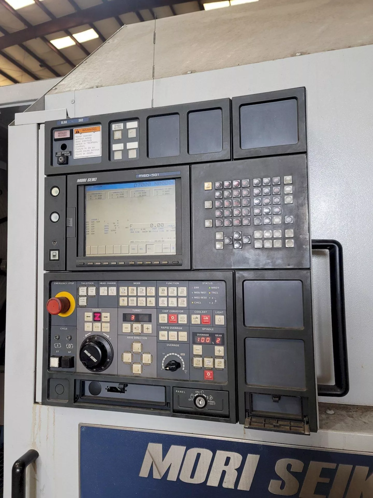 Mori Seiki SL 80F 3