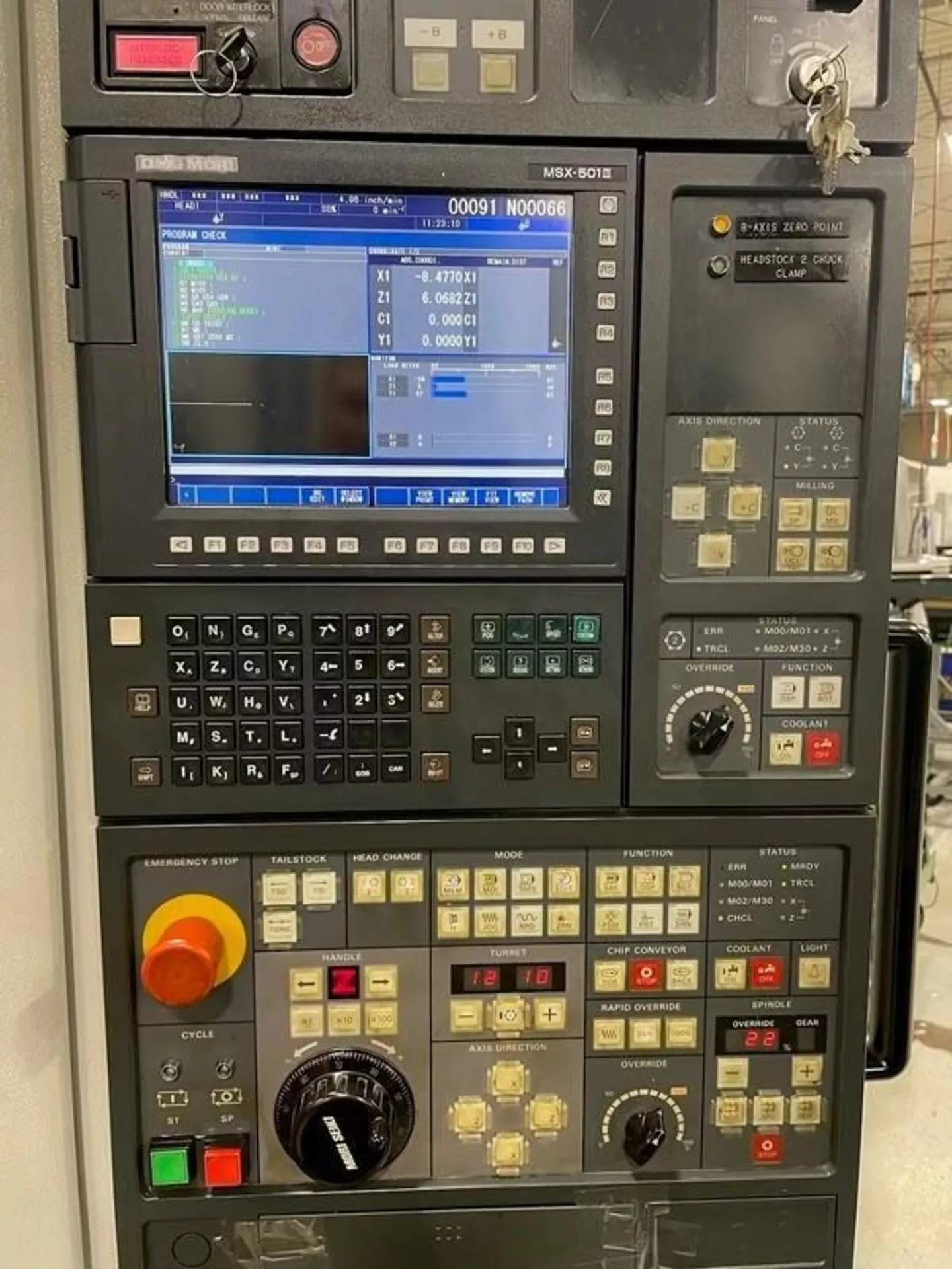 Mori Seiki ZT 2500Y 2