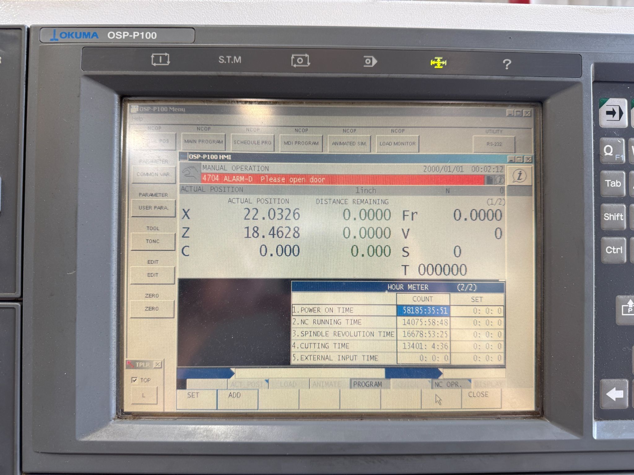 Okuma Captain L470M CNC Turning Center - Live Tool C Axis Lathe