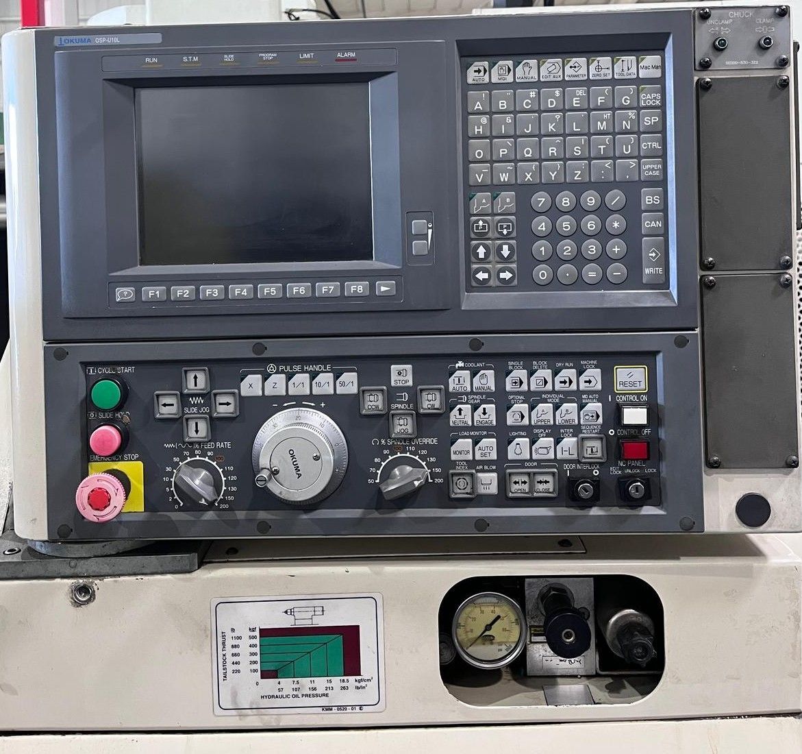Buy Used Okuma Crown L1060 762E CNC Turning Center For Precision