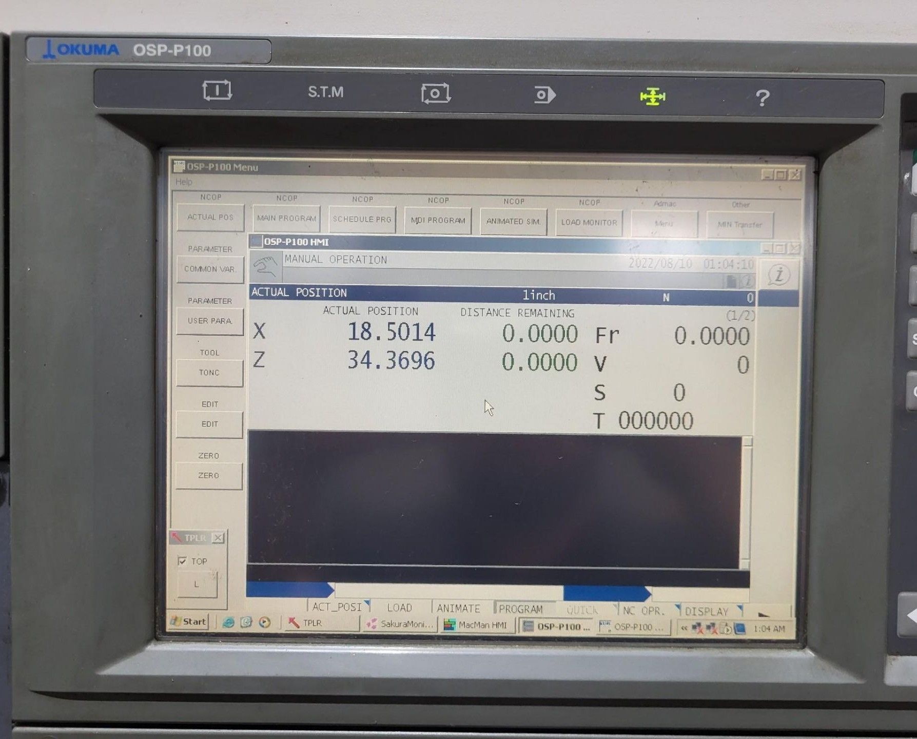 Used Okuma LB-35II CNC Turning Center Long Bed Lathe (2005)