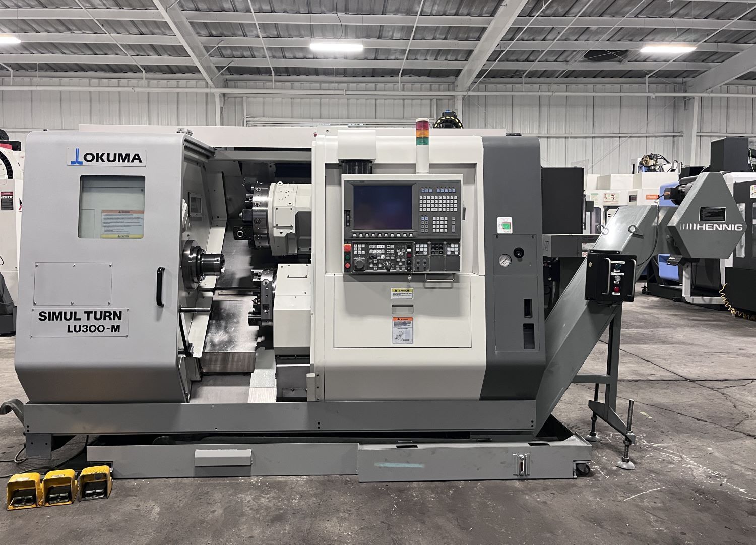 Okuma Simul Turn LU300-M Multi Axis CNC Turning Center 0