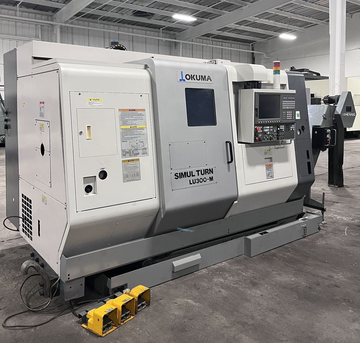 Okuma Simul Turn LU300-M Multi Axis CNC Turning Center 1