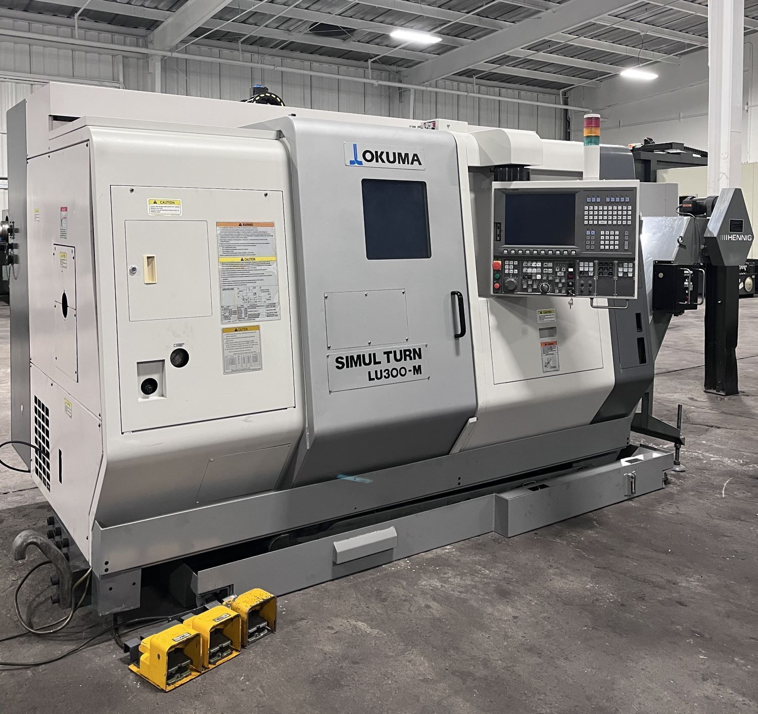 Okuma Simul Turn LU300-M Multi Axis CNC Turning Center 2