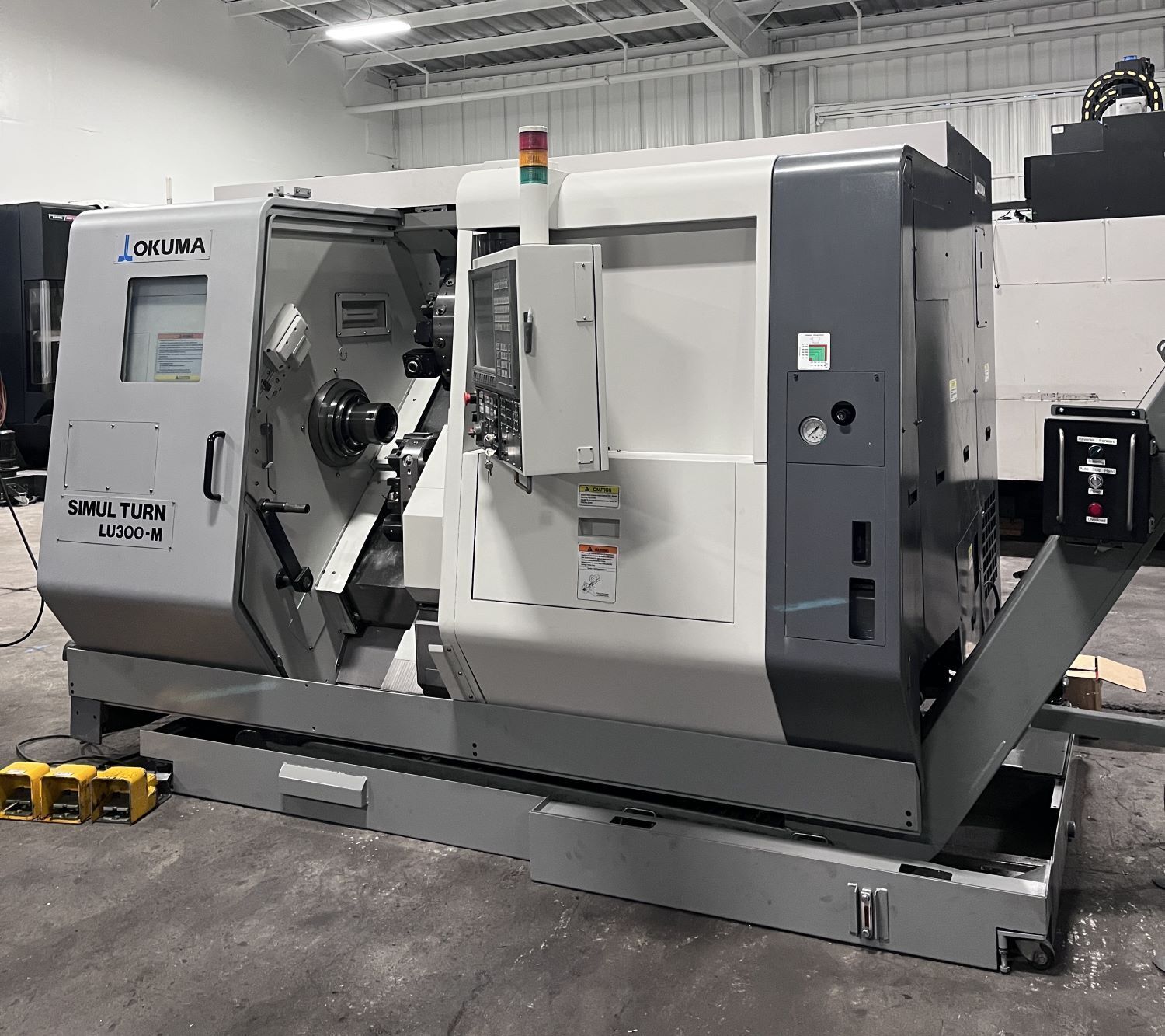 Okuma Simul Turn LU300-M Multi Axis CNC Turning Center 4