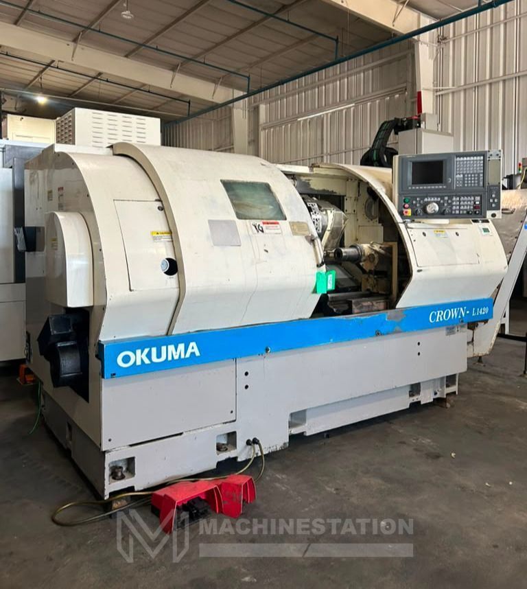Okuma Crown 769S L1420/650 CNC Turning Center - 12" Chuck Lathe 2