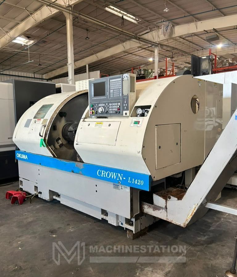 Okuma Crown 769S L1420/650 CNC Turning Center - 12" Chuck Lathe 3