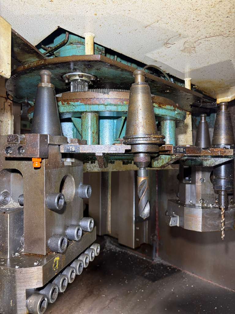 Olympia V60 LS CNC Vertical Turning Center - Live Tool C Axis VTL 9
