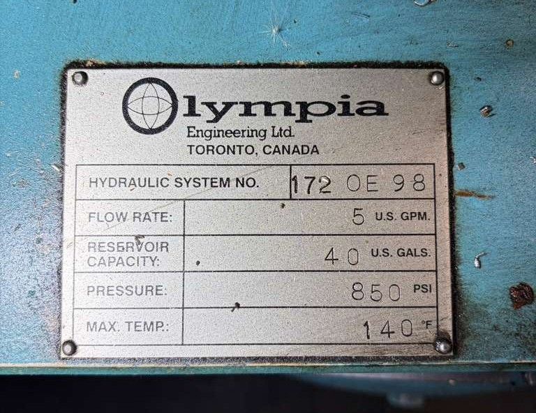 Olympia V60 LS CNC Vertical Turning Center - Live Tool C Axis VTL 16