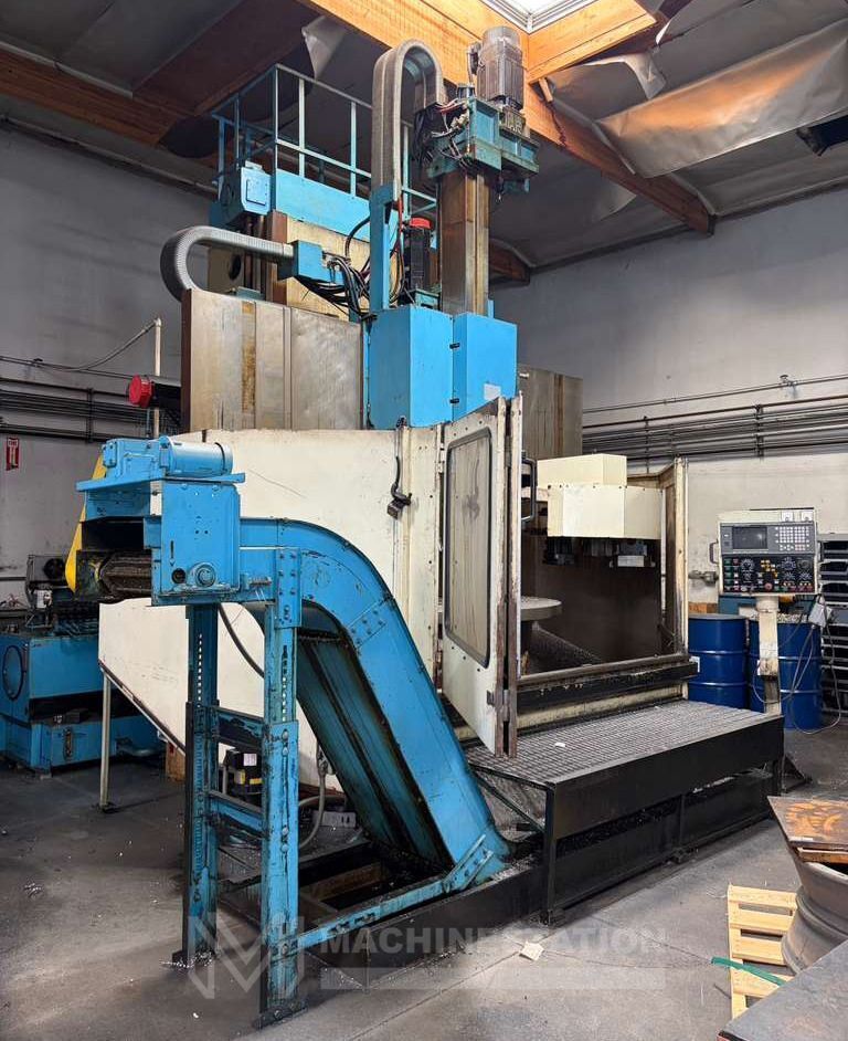 Olympia V60 LS CNC Vertical Turning Center - Live Tool C Axis VTL 3