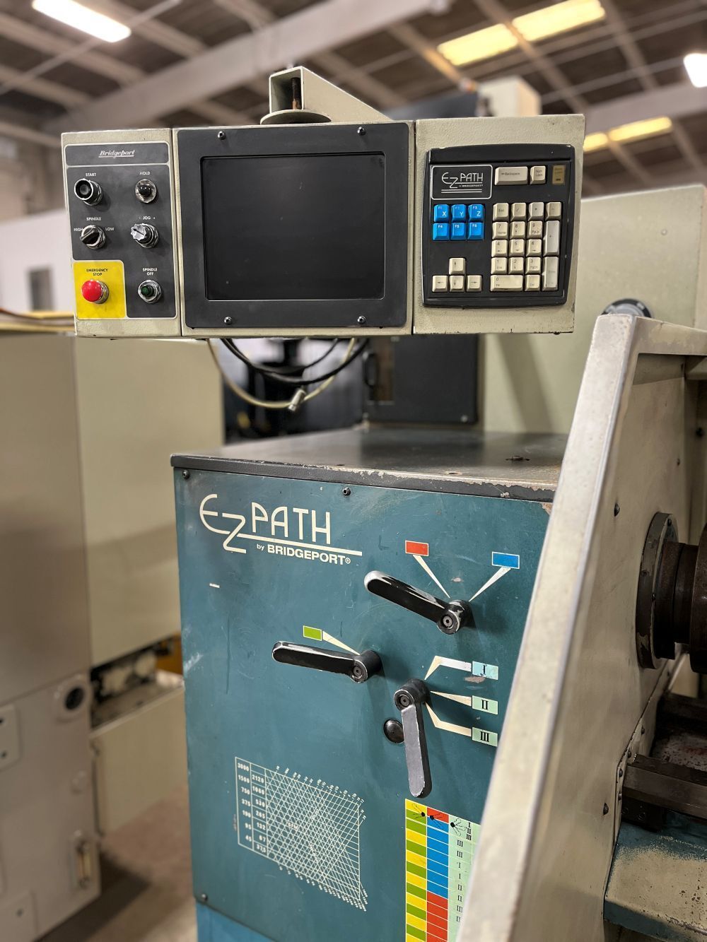Romi Bridgeport EZ Path CNC Engine Lathe 4