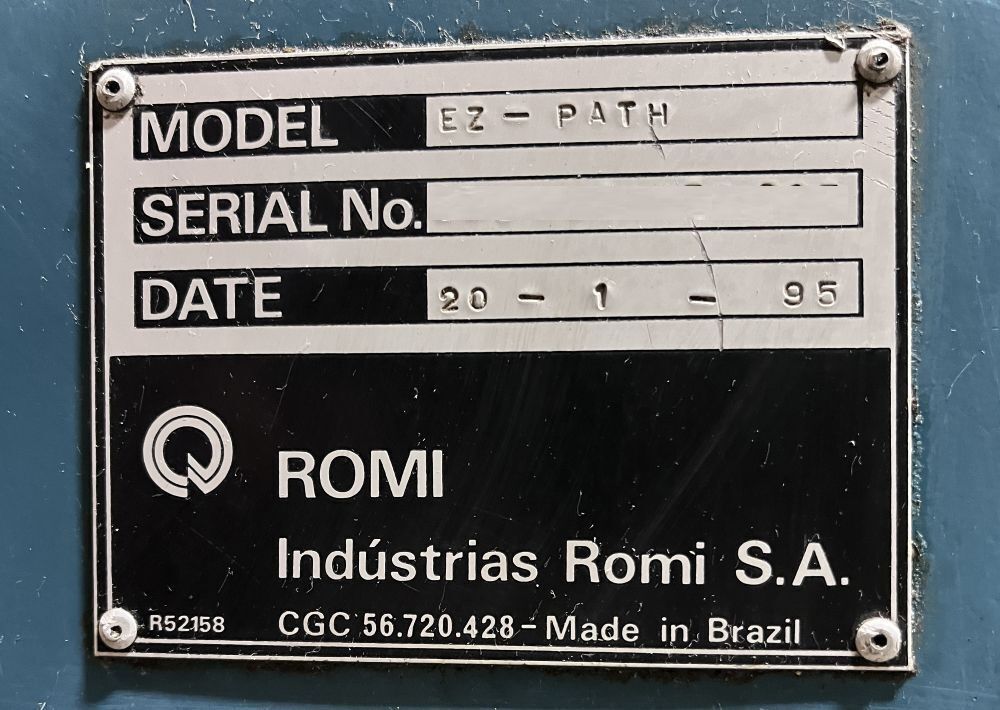 Romi Bridgeport EZ Path CNC Engine Lathe 9