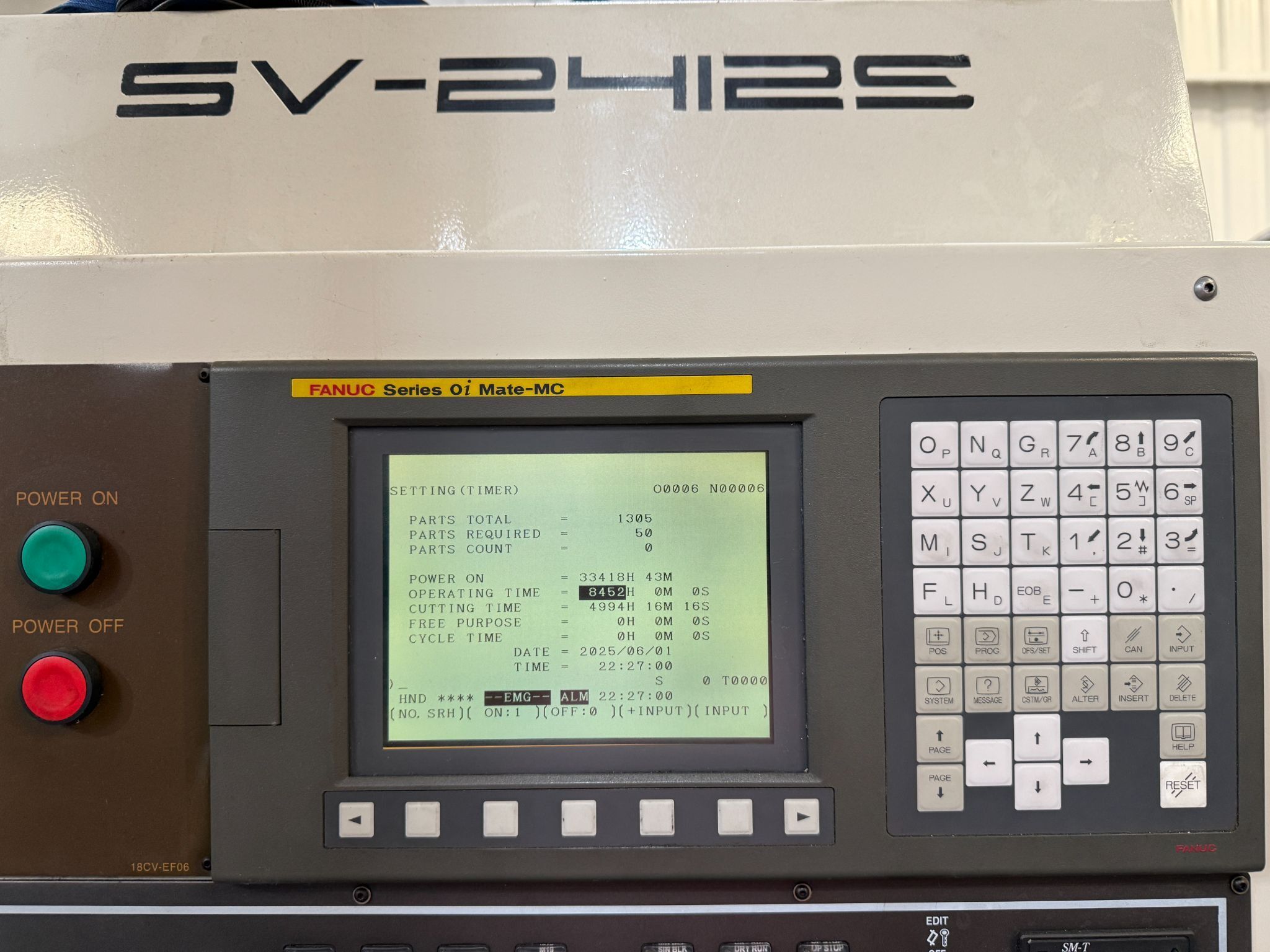 Sharp SV-2412S CNC Vertical Machining Center - Mill 5