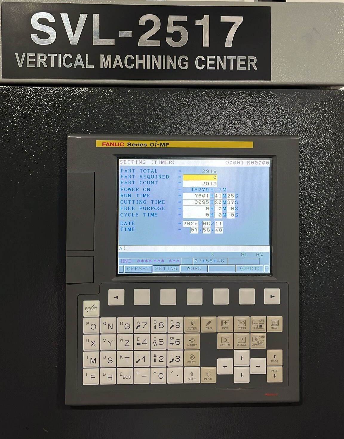 Sharp SVL-2517 SX-F CNC Vertical Machining Center - Mini Mill 4