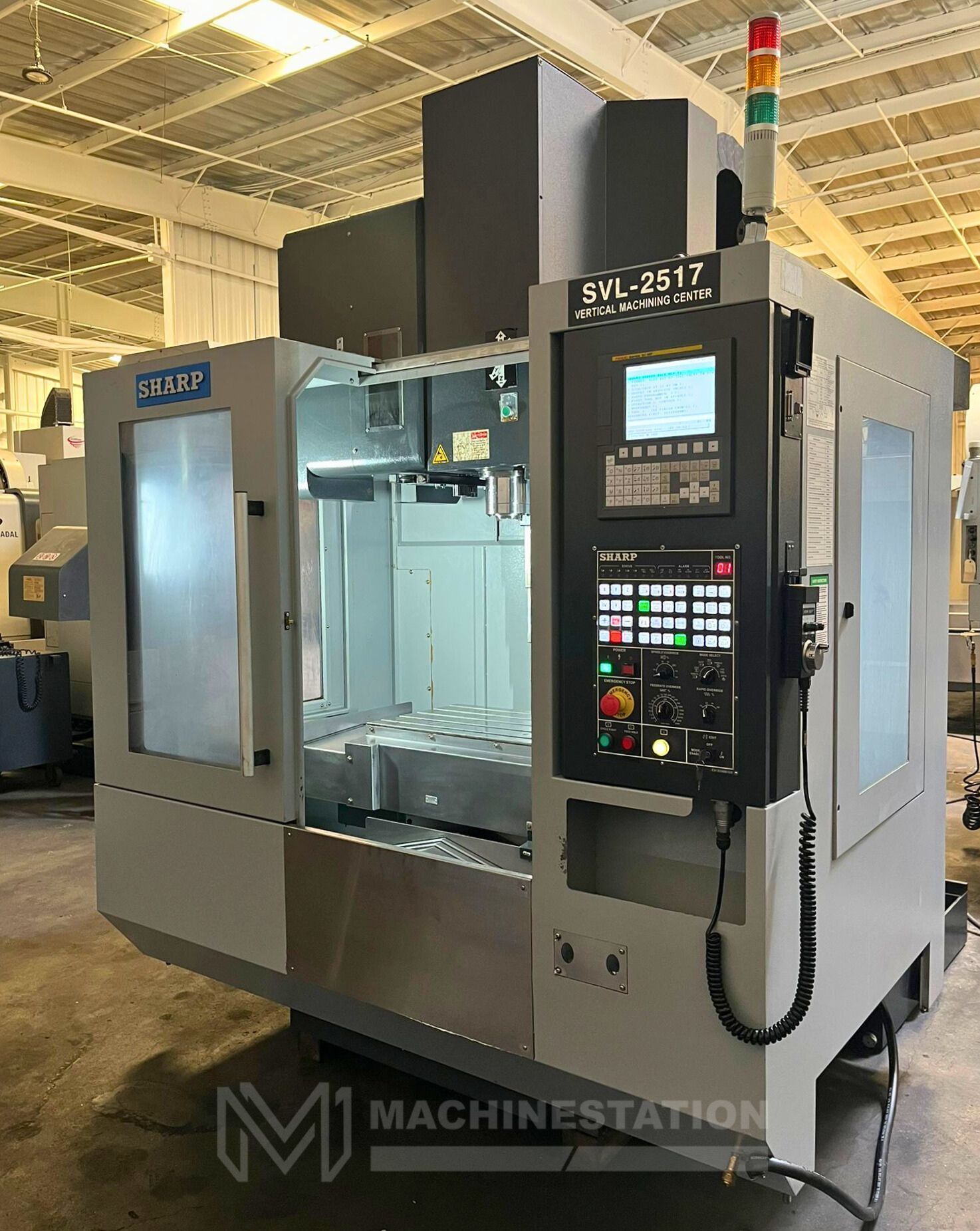 Sharp SVL-2517 SZ-F CNC Vertical Machining Center - Mini Mill 2
