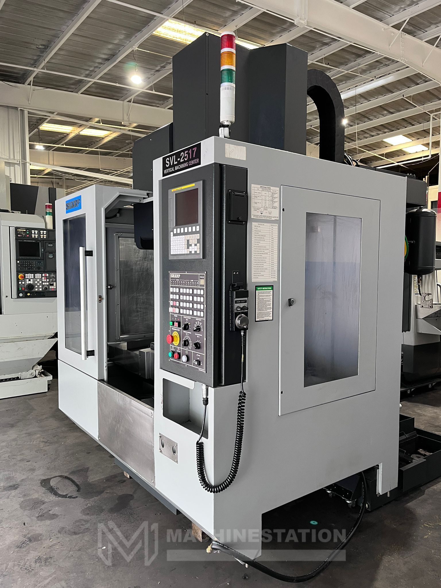 Sharp SVL-2517 SZ-F CNC Vertical Machining Center - Mini Mill 5