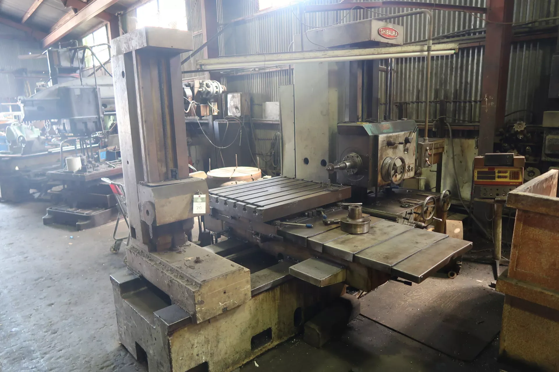 SHIBAURA BT-8CR CNC Boring Mill 0