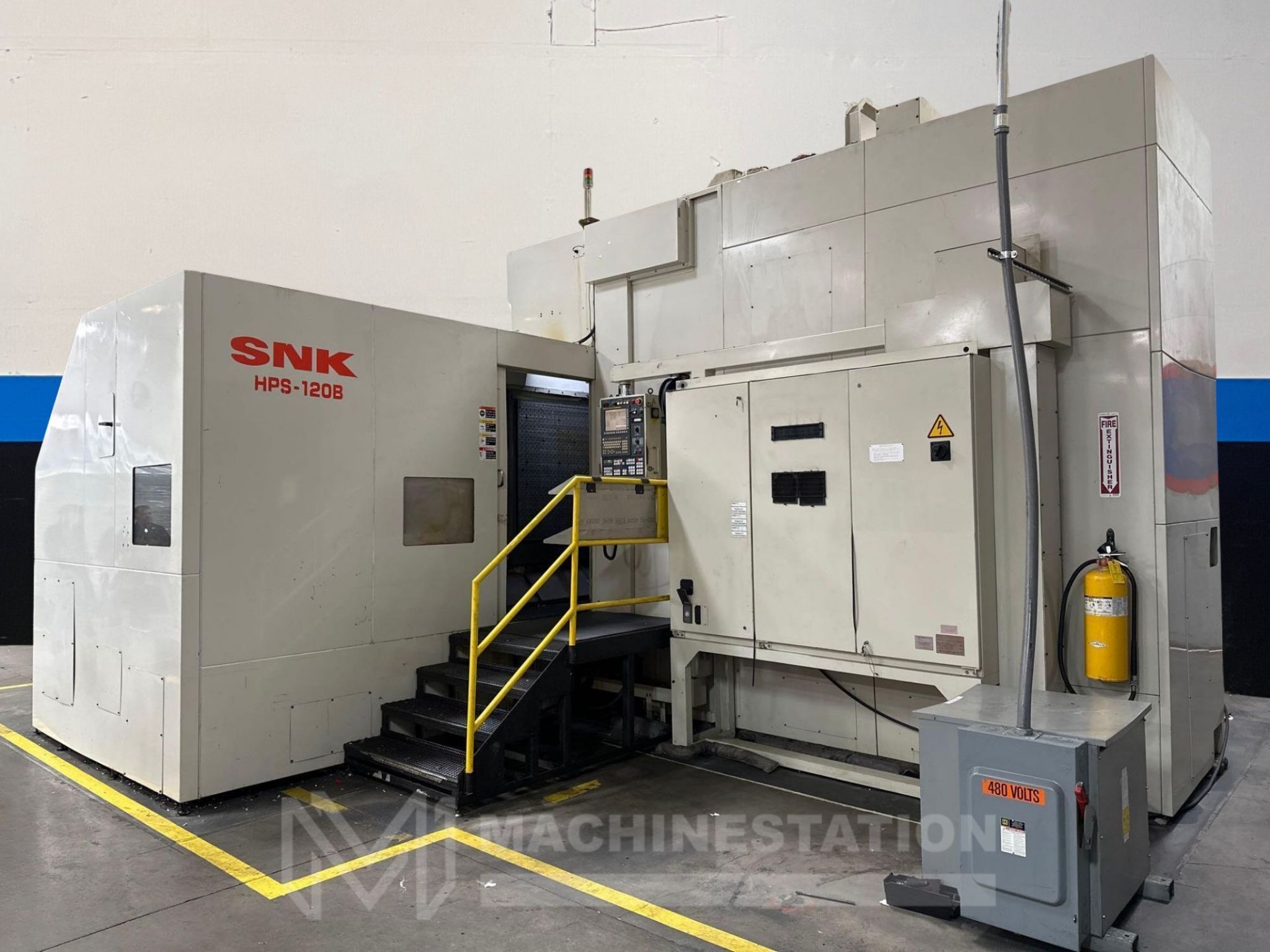 SNK HPS-120B/5 High Speed 5 Axis CNC Profiler Mill - 15,000 RPM, 50 Taper, TCS 3