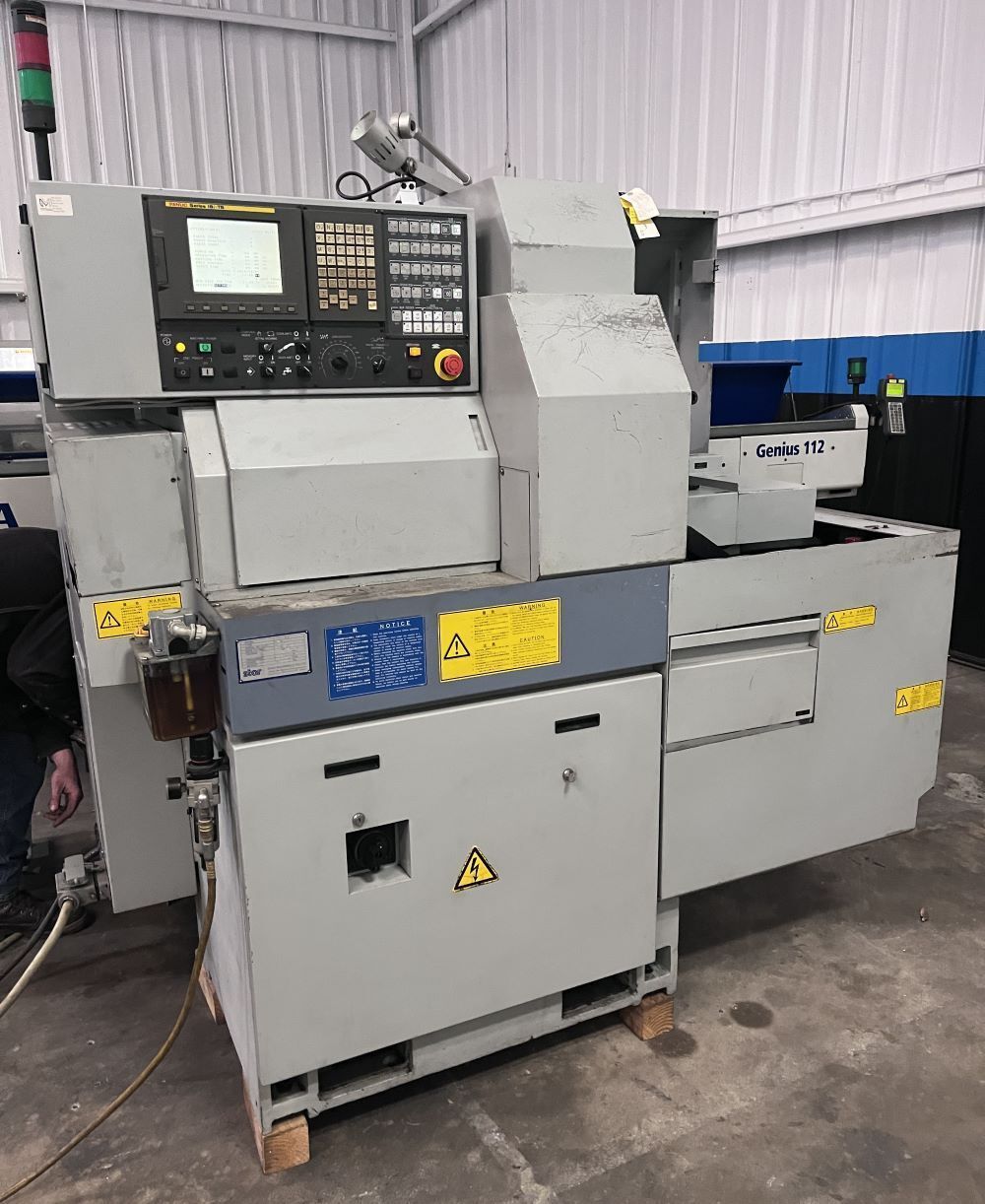 Star SB-16 CNC Swiss Screw Type Automatic Lathe Turning 1