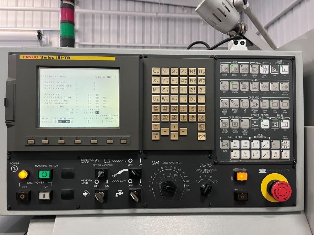 Star SB-16 CNC Swiss Screw Type Automatic Lathe Turning 4
