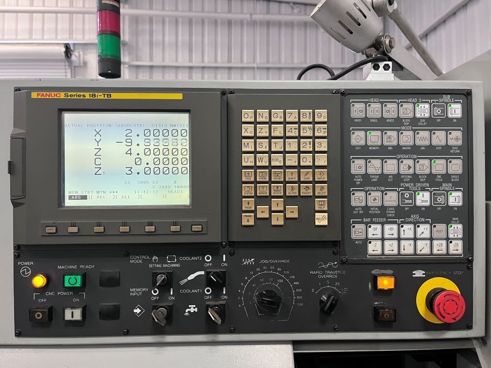 Star SB-16 CNC Swiss Screw Type Automatic Lathe Turning 5
