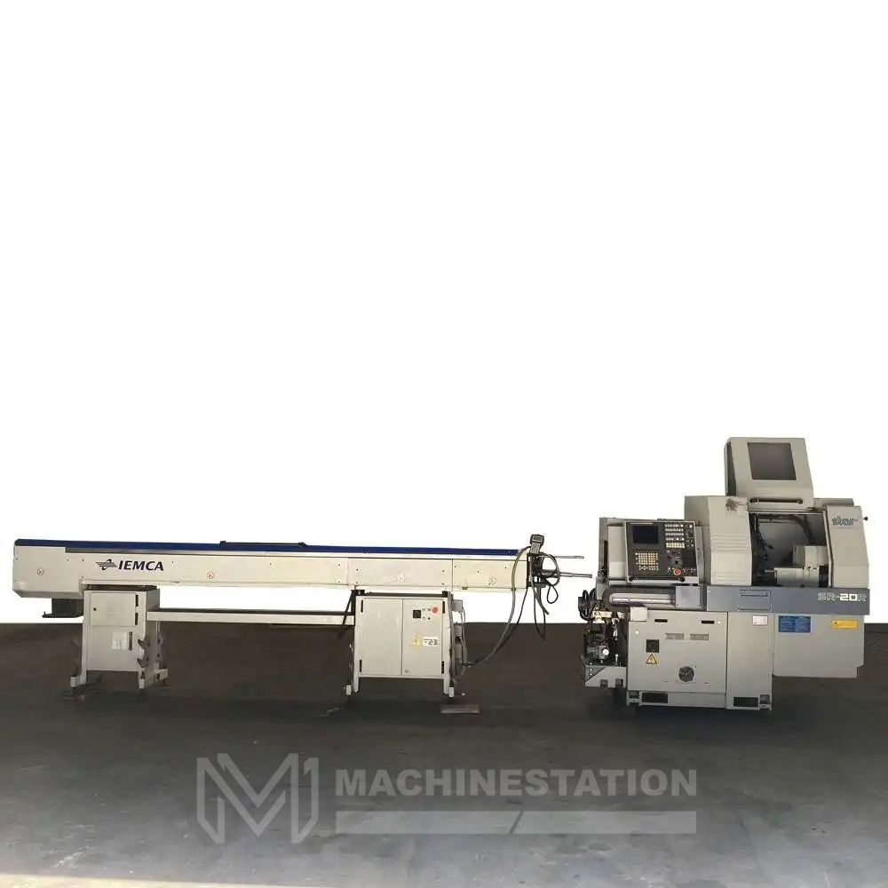 Star SR-20R CNC Swiss Screw Type Automatic Lathe - Bar Feeder 1