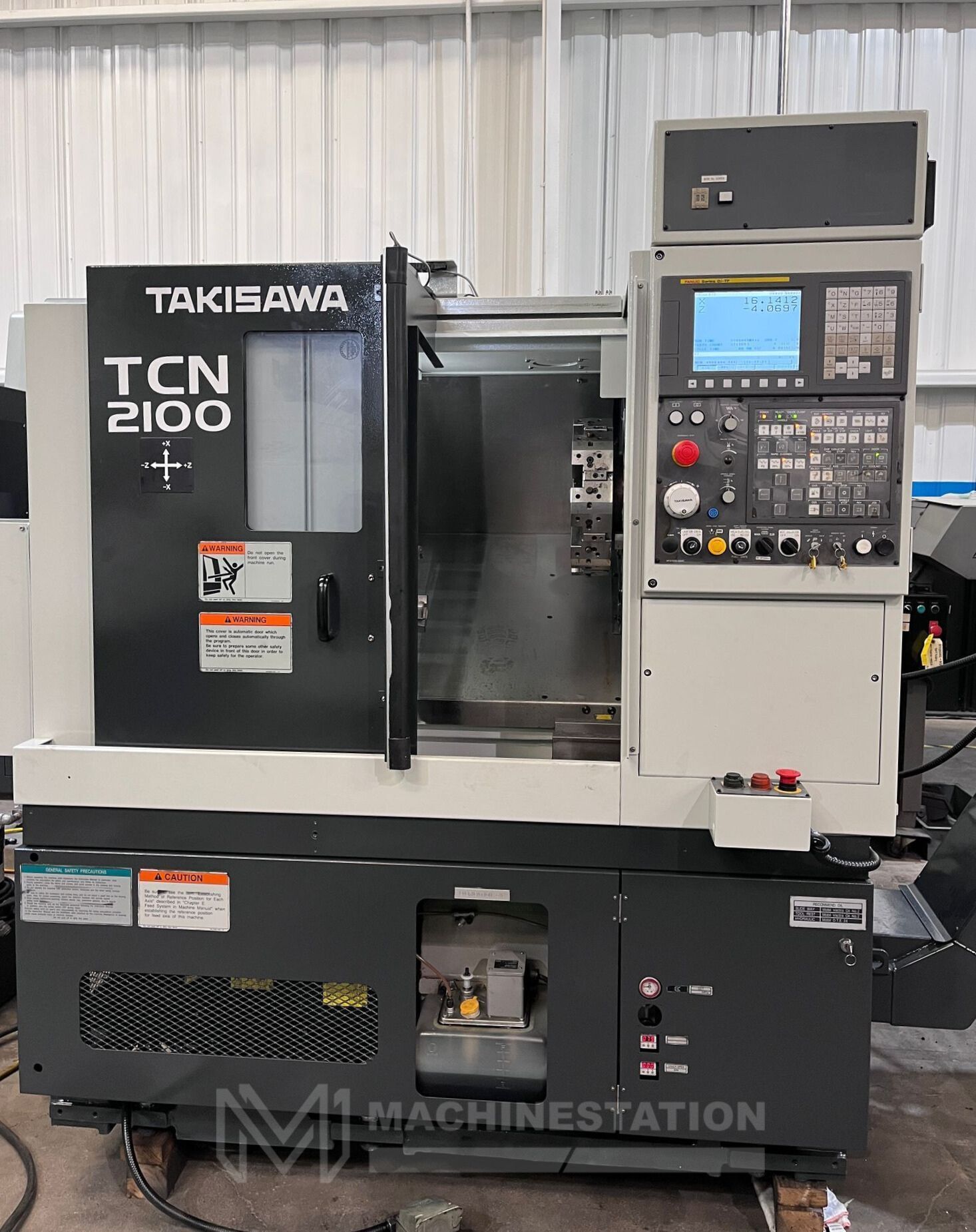 Takisawa TCN-2100 L3 CNC Turning Center - Lathe 1