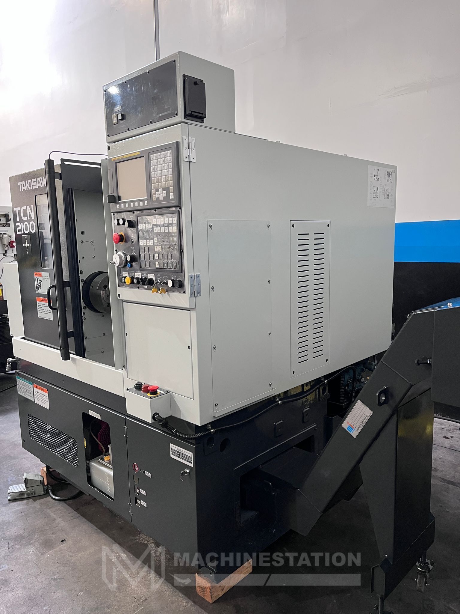 Takisawa TCN-2100 L3 CNC Turning Center - Lathe 7