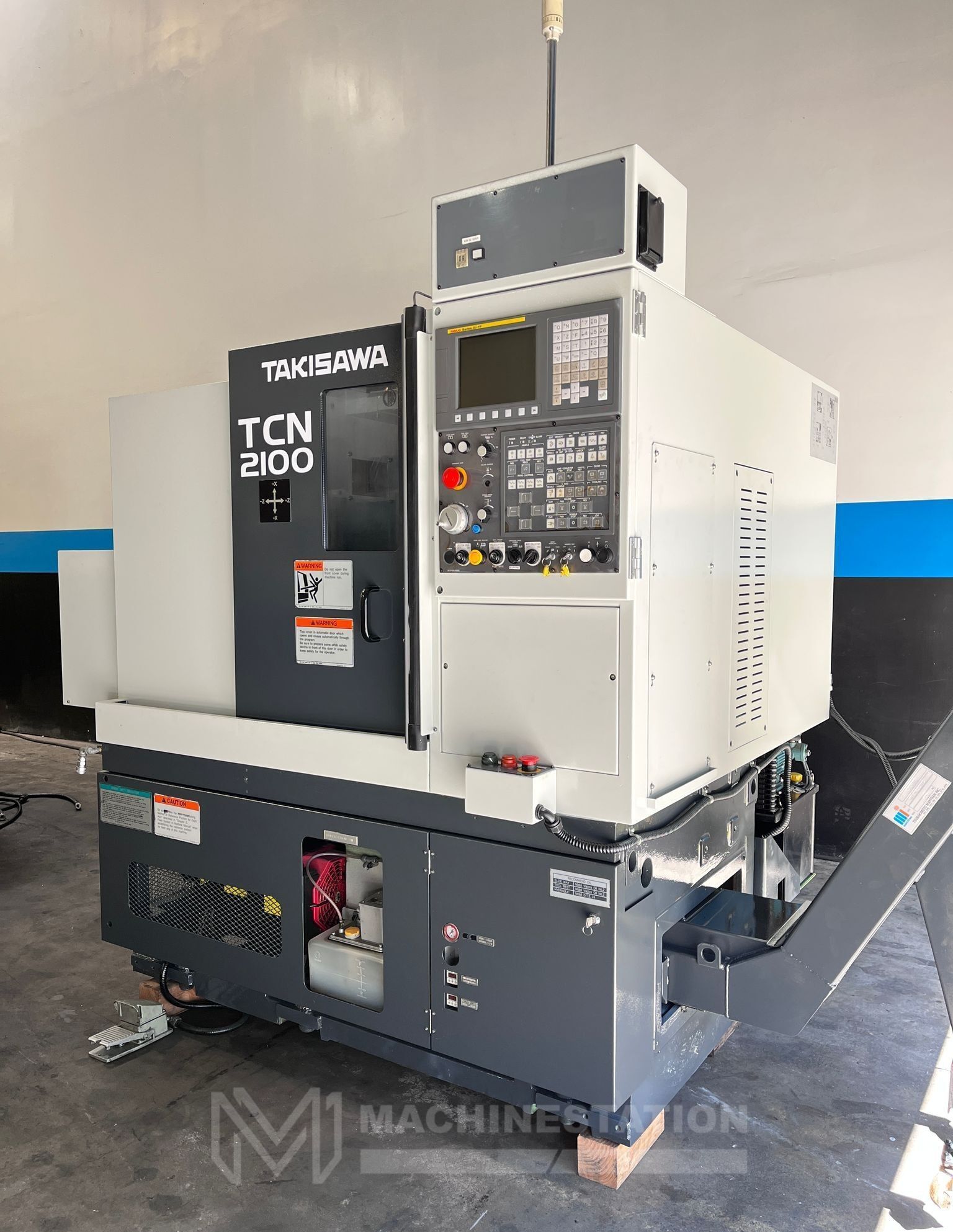Takisawa TCN-2100 L3 CNC Turning Center - Lathe 6